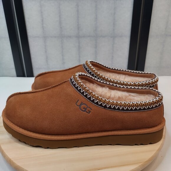 NWOT UGG Tasman Chestnut Slippers Men US 12 - Picture 7 of 15